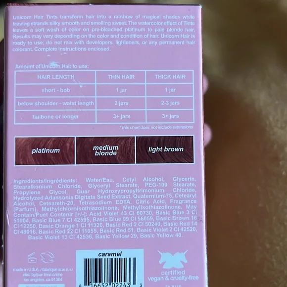 Lime crime unicorn hair - Picture 3 of 3